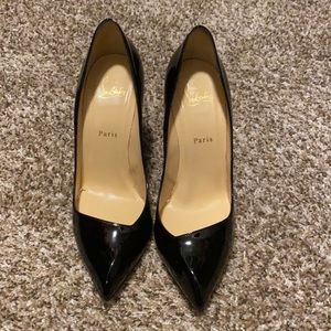 Christian Louboutin Black Patent Pump